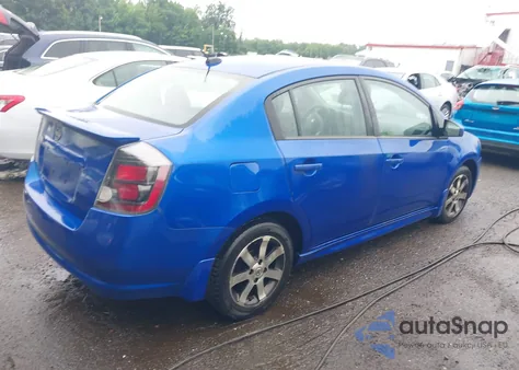 2012 Nissan Sentra 2.0 Sr из США, поврежденный, VIN 3N1AB6AP3CL673582